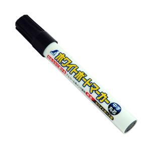 シンワホワイトボードマーカー中字　丸芯　黒　78503　※メール便対応商品です