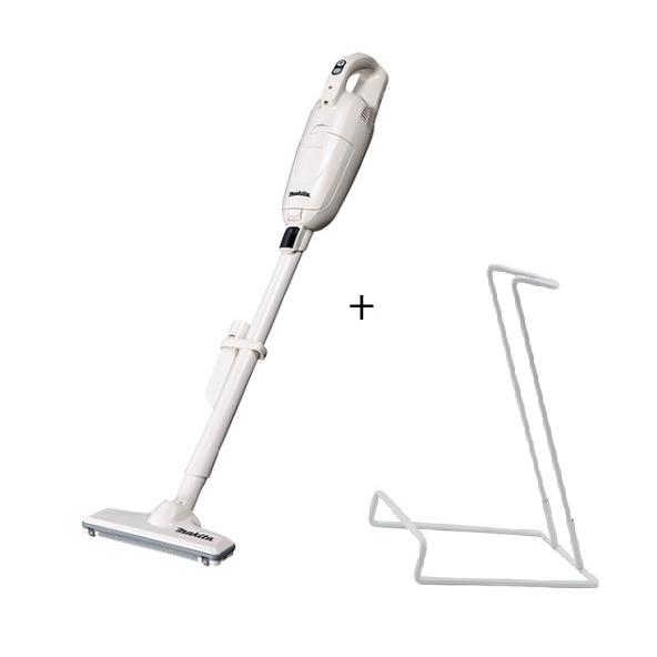 マキタ　10.8V充電式クリーナー特別セット　CL115FDWI(アイボリー)+クリーナースタンド(...