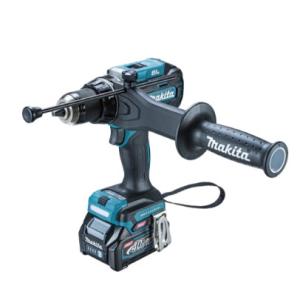 マキタ　40V充電式震動ドライバドリル　HP003GRDX　バッテリBL4025×2本・充電器DC4...