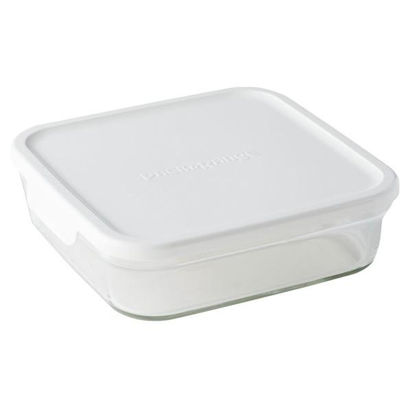 保存容器 iwaki イワキ パック&amp;レンジ BOX 大 ホワイト 白 N3248-W iwaki ...