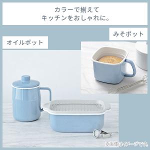 【当店限定ブルーグレー!】富士ホーロー 角型天...の詳細画像3