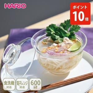 HARIO（ハリオ） 「ガラスのある生活」GXD-600 ガラスの丼鉢 クリア