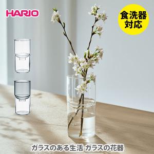 HARIO ハリオ ガラスのある生活 ガラスの花器 hario 花器 水耕栽培 耐熱ガラス製｜toolandmeal