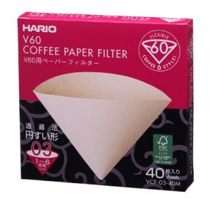 HARIO ハリオ V60用 ペーパーフィルター...の商品画像
