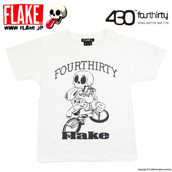 FOURTHIRTY フォーサーティー　430×FLAKE TEE【430】【BMX】【自転車】【国...