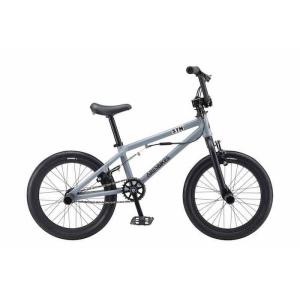 【16インチBMX入門キッズ】　ARES BIKES アレスバイク　STN AL 16" マットブラ...