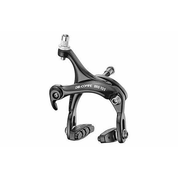 【最速発送】DIA-COMPE ダイヤコンペ ブレーキ BRS101 枕頭ナット式 ブラック 【サイ...