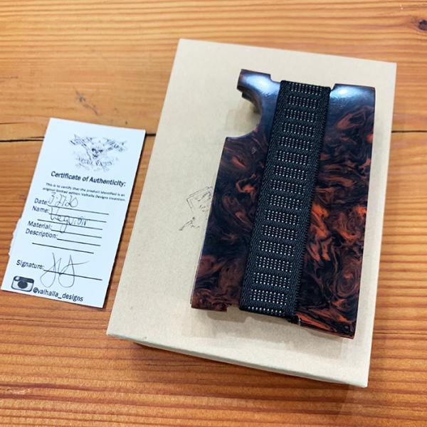 EDC ウオレット　カードケース　ヴァルハラデザイン Valhalladesigns Vegvisi...