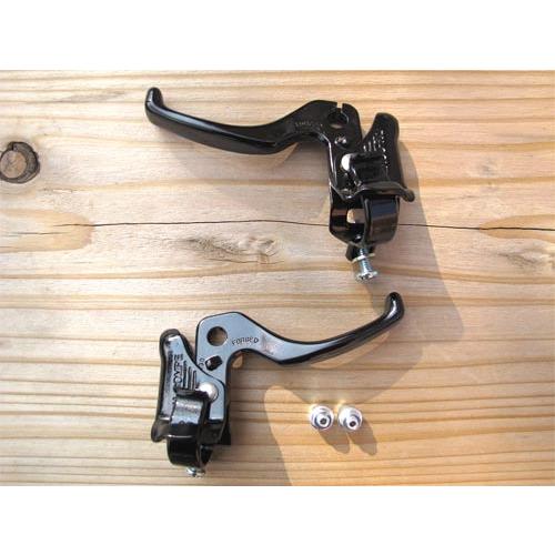 【最速発送】DIA-COMPE ダイアコンペ ブレーキレバー MX122 23.8mm ブラック【自...