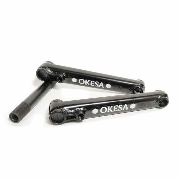 【最速発送】Okesa オケサ S-170 3pc Cranks Black 170mm　【BMX】...