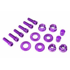 SALT ソルト Nut & Bolt Hardware Pack ナット＆ボルトハードウエアパック パープル