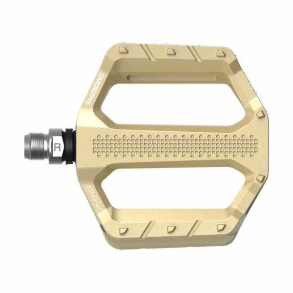 【最速発送】SHIMANO シマノ PD-EF202 アルミフラットペダル Gold 【ペダル】【M...