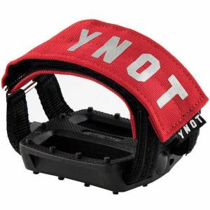 YNOT ワイノット　Pedal Strap Reflective Red ペダルストラップリフレクティブ　【ピストバイク】【ストラップ】【トリック】｜toolate