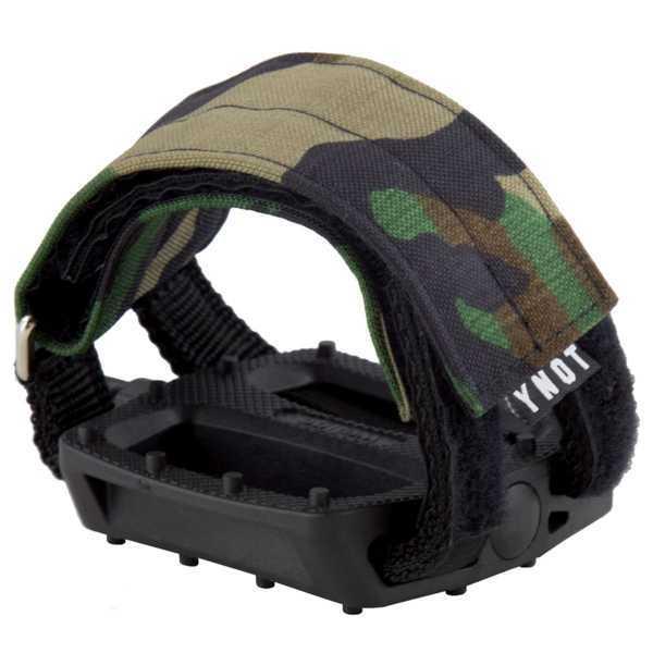 YNOT ワイノット　Pedal Strap Standard Woodland Camo ペダルス...
