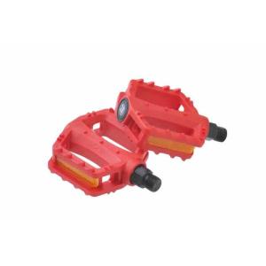 【最速発送】ヨツバサイクル　カラーペダル レッド 【純正オプション】