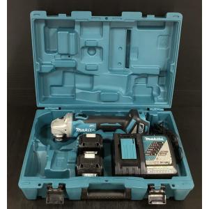 マキタ 充電式ディスクグラインダ GA418DZ+バッテリBL1830B+充電 マキタ 充電式ディスクグラインダ GA418DZ+バッテリBL1830B+充電