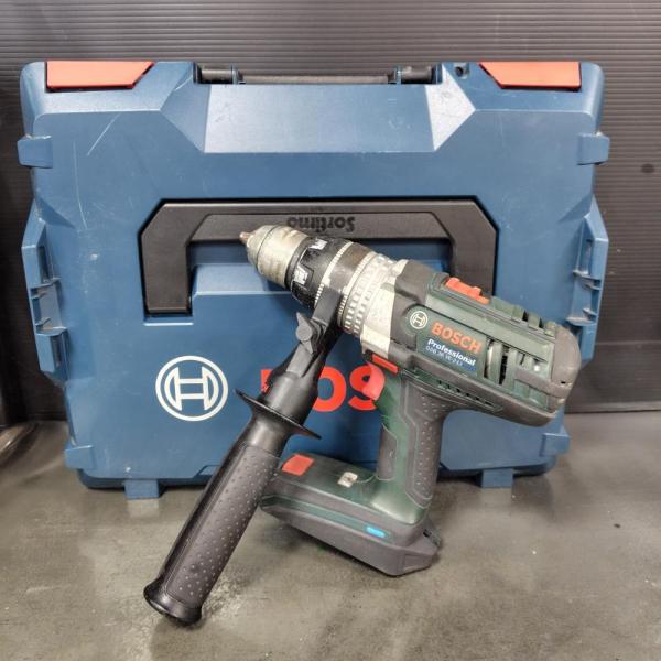 【中古】BOSCH GSB36VE-2-LIH バッテリー振動ドライバードリル（本体＋ケース）