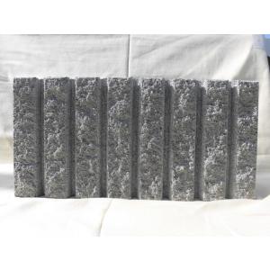 国分 化粧ブロック リブスプリット　片面　コーナー　グレー