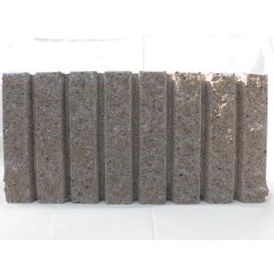 国分 化粧ブロック リブスプリット　片面　コーナー　ベージュ