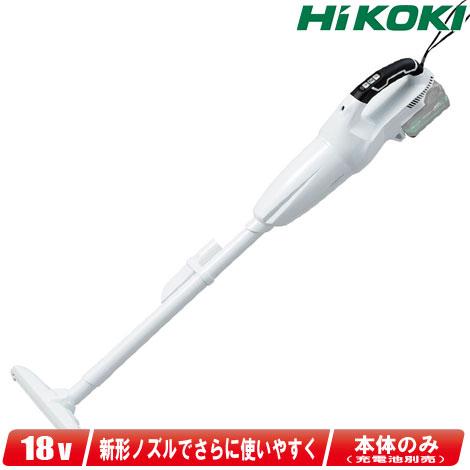 HIKOKI（ハイコーキ）18V　コードレスクリーナ　R18DC(NN)　本体のみ（充電池・充電器別...