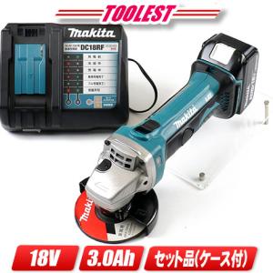 マキタ（makita） 18V 100mm 充電式ディスクグラインダ GA404DZN 本体