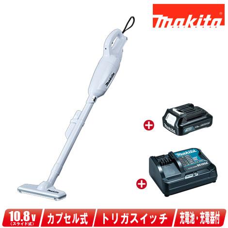 マキタ　10.8V（スライド式）充電式クリーナ　CL106FDSHW　Li-ion電池(BL1015...