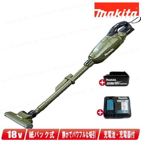 マキタ　18V　充電式クリーナ　CL285FDRFO　3.0Ah Li-ion電池(BL1830B)...