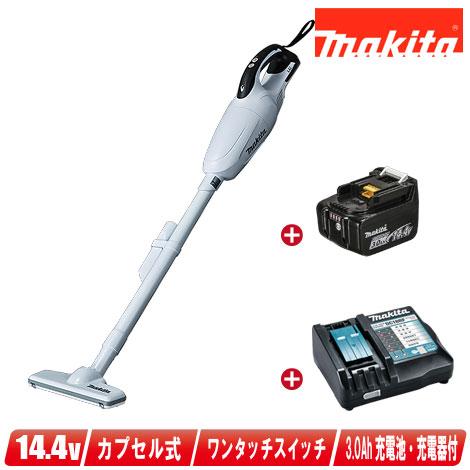 マキタ　14.4V　充電式クリーナ　CL141FDRFW　3.0Ah Li-ion充電池(BL143...