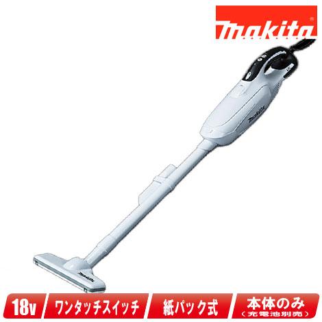 マキタ　18V　充電式クリーナ　CL182FDZW　本体のみ（充電池・充電器別売）（※本体のみでは使...