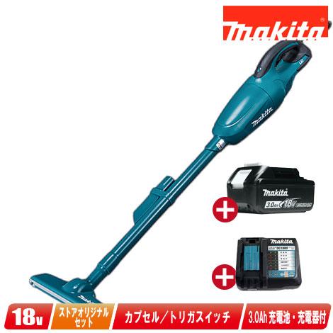 マキタ　18V　充電式（コードレス）クリーナ　CL180FDZ　3.0Ah Li-ion充電池(BL...