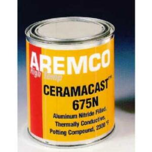 セラマキャスト 675N -1ｑ  　耐高熱　絶縁性セラミック充填剤　１クォーター（約1L)　アレム...