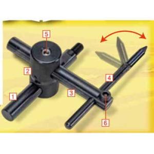 FKS-100-M10 フレッパー　　マシンバイス用ワークストッパー　　エヌジェイアイ