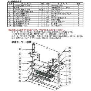 IK-300 給油ローラー本体 ヤベス基業(旧...の詳細画像1
