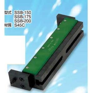 SSB-175  180×40H（レッド）　8ミリ巾Tミゾ　歪んだ加工物をしっかりクランプ、バイスの...