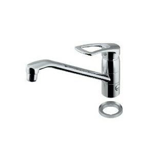 カクダイ 117-064 シングルレバー混合栓 (分水孔、取付アダプターつき) 混合水栓 '