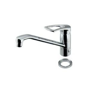 カクダイ 117-064K シングルレバー混合栓 (分水孔、取付アダプターつき) 混合水栓 '