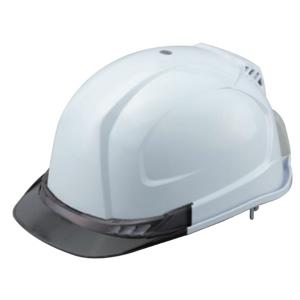 トーヨー No.399F-S 送風機内蔵ヘルメット WINDY HELMET 白 ひさしスモーク TOYO 272816 '