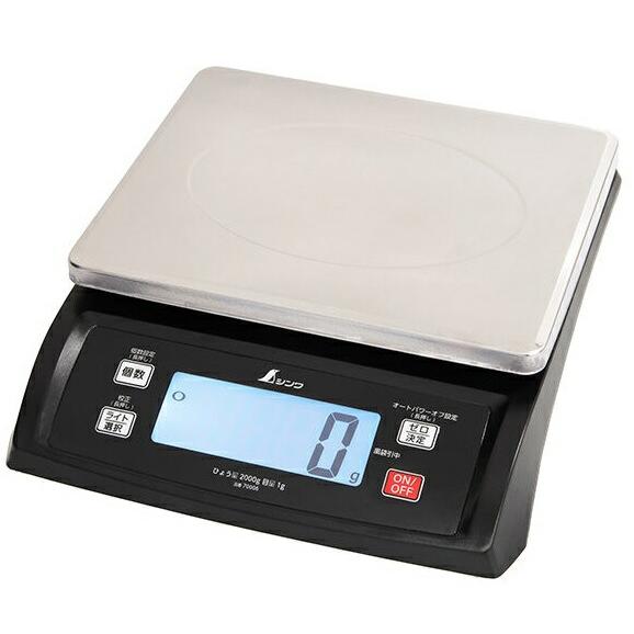 シンワ デジタルはかり 70006 SD 2000g 取引証明以外用 。