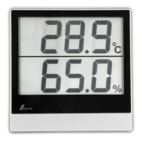 シンワ デジタル温湿度計 Smart A 73115 サイズ103x102x18mm 質量135g ...