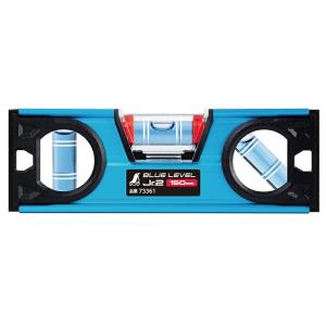 シンワ ブルーレベルJr.2 品名150mm 品番73361 水平器 全気泡管±1.0mm/m 高精...