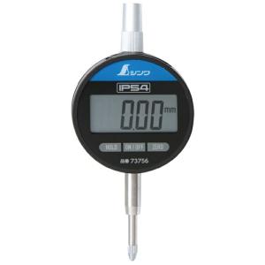シンワ デジタルインジケーター 0.01mm/12.7mm防水防塵 73756 大型液晶 測定力1....