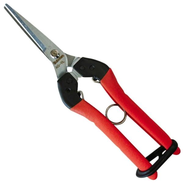 サボテン AG-9L 左利き用芽切はさみロング 200mm 202198 ネコポス可 '