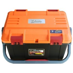 NEW リングスター 大型工具箱 ドカット D-5000 オリジナルカラー 本体マットブラック/ 蓋オレンジ/レッドバックル 在庫