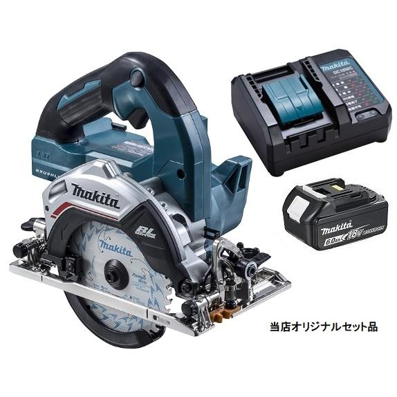 マキタ 充電式マルノコ HS475DZ+バッテリBL1860B+充電器DC18WC付 18V対応 m...