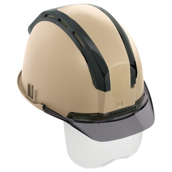 タジマ HSEBCSSB セフメット アースブラウン スモーク シールド付 TJMデザイン TAJI...