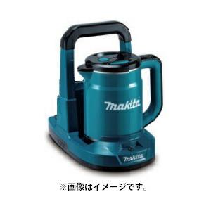 Makita 電気ケトル KT001GZ 青 スタンド付き マキタ（makita） 充電式ケトル KT001GZ 青 本体のみ 容量0.8L サイズ