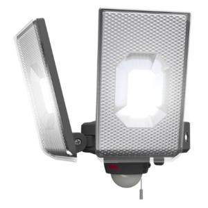 ムサシ LED-AC2050 12.5Wx2灯スライド型LEDセンサーライト 屋外向け RITEX ...
