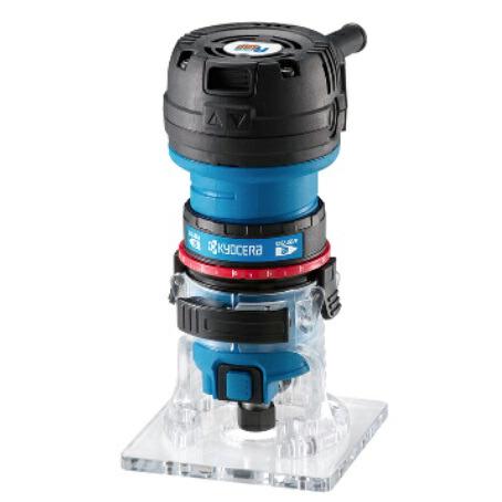 京セラ トリマー MTR-42 入門機 ネジ式調節リング ワンタッチクランプ式 スピンドルロック付 ...