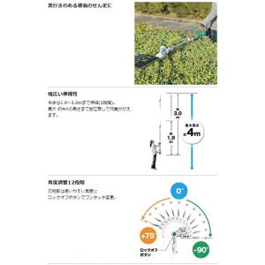(マキタ) 充電式ポールバリカン MUN300...の詳細画像3
