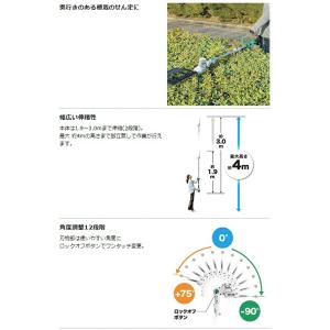 個人宅不可 マキタ 充電式ポールバリカン MU...の詳細画像3